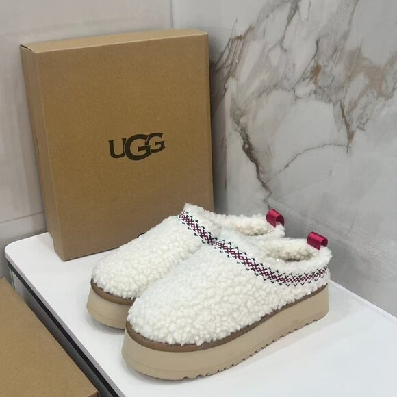 UGG Tazz Slipper Heritage Braid Natural - Picture 3 of 9